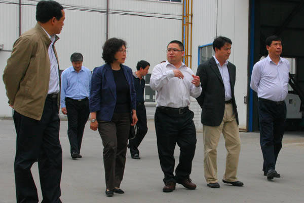 商务部电机和科技财产司副司长刘少军来中德机床调研